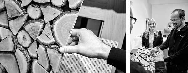 Handverlesenes Holz schafft Unikate